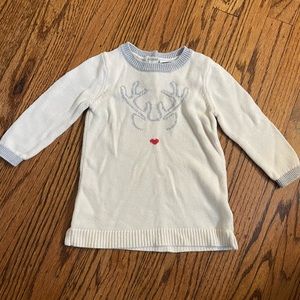 Baby Gap Reindeer Sweater Dress